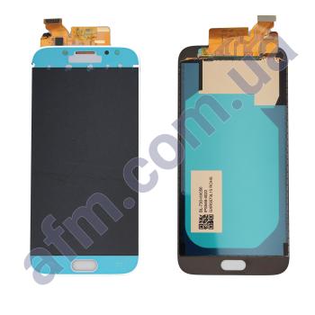 Дисплей Samsung J730 Galaxy J7 2017 INCELL блакитний