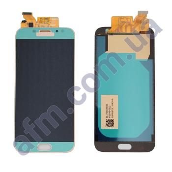 Дисплей Samsung J730 Galaxy J7 2017 INCELL золотий