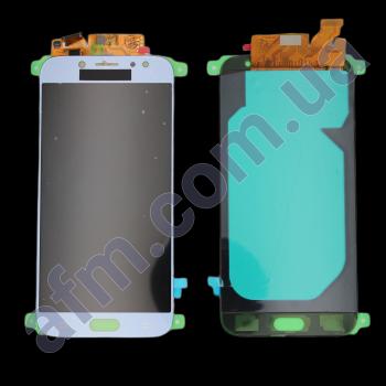 Дисплей Samsung J730 Galaxy J7 2017 OLED блакитний