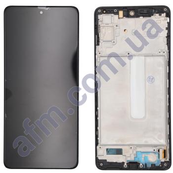 Дисплей Samsung M536 Galaxy M53 TFT чорний + рамка