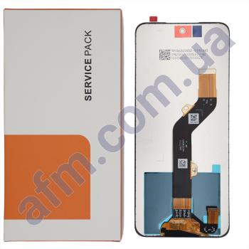 Дисплей Tecno Pova Neo 2 (LG6n)/ Pova 4 (LG7n) чёрный оригинал в упаковке