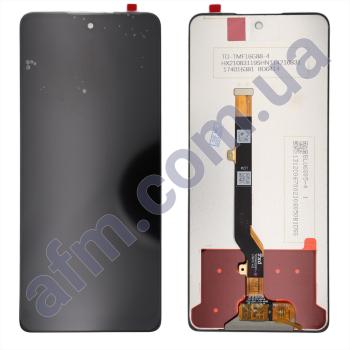 Дисплей Tecno Spark 20 Pro (KJ6) чёрный