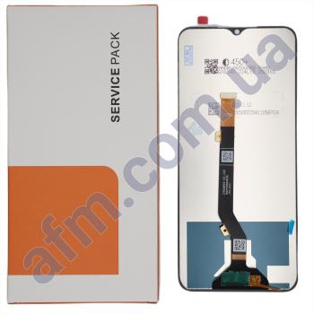 Дисплей Tecno Spark 8P (KG7n)/ Spark 9 Pro (KH7n)/ Infinix Hot 11 X662 чёрный оригинал в упаковке