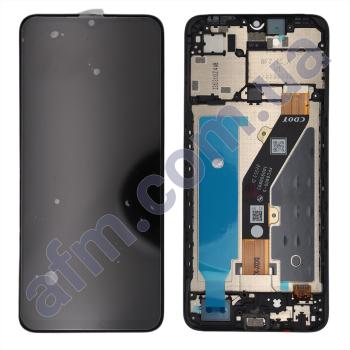 Дисплей Tecno Spark GO 2023 (BF7) чорний + рамка