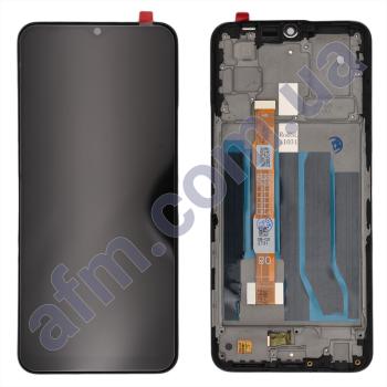 Дисплей Vivo Y53s чорний + рамка