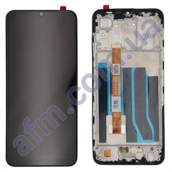 Дисплей Vivo Y33s чорний + рамка