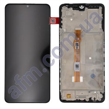 Дисплей Vivo Y36 (India) чорний + рамка!