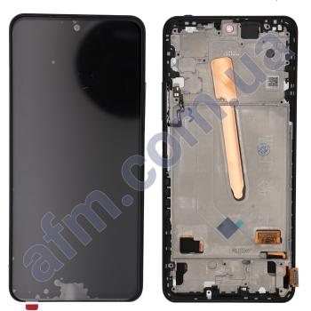 Дисплей Xiaomi Poco F3/ Mi11i/ K40 OLED чорний + рамка