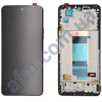 Дисплей Xiaomi Poco F4 TFT чорний + рамка