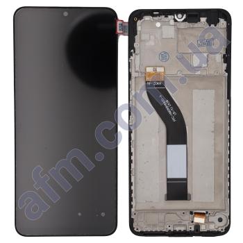 Дисплей Xiaomi Redmi 14C/ Redmi A3 Pro/ Poco C75 чорний + рамка