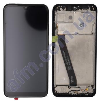 Дисплей Xiaomi Redmi 7 чорний + рамка