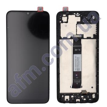 Дисплей Xiaomi Redmi A1/ A1 Plus/ A2/ A2 Plus/ Poco C50/ C51 чорний + рамка