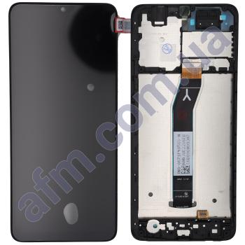 Дисплей Xiaomi Redmi A3 чорний + рамка