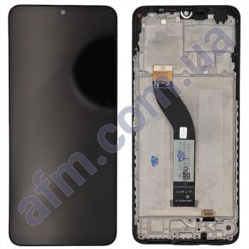 Дисплей Xiaomi Redmi A4 5G чорний + рамка