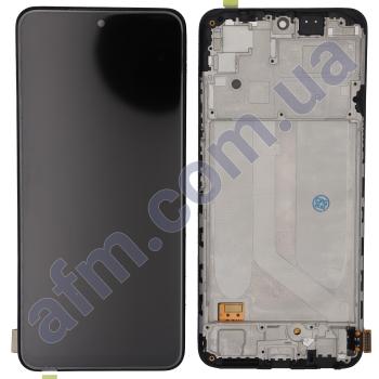 Дисплей Xiaomi Redmi Note 10 4G/ Redmi Note 10S/ Poco M5s TFT чорний + рамка