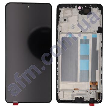 Дисплей Xiaomi Redmi Note 10 Pro 4G/ Note 10 Pro Max/ Poco X4 Pro OLED чёрный + рамка