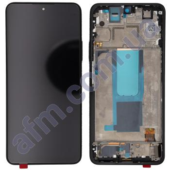 Дисплей Xiaomi Redmi Note 11 Pro Plus 5G OLED чорний + рамка