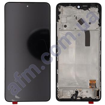 Дисплей Xiaomi Redmi Note 12 Pro 4G OLED чорний + рамка