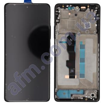 Дисплей Xiaomi Redmi Note 13 5G OLED чорний + рамка