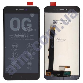 Дисплей Xiaomi Redmi Note 5A Prime/ Redmi Y1 3/ 32 4/ 64 Gb чорний!