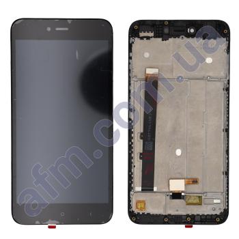 Дисплей Xiaomi Redmi Note 5A/ Redmi Y1 Lite 2/ 16 GB чорний + рамка!