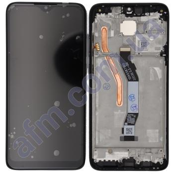 Дисплей Xiaomi Redmi Note 8 Pro чорний + рамка