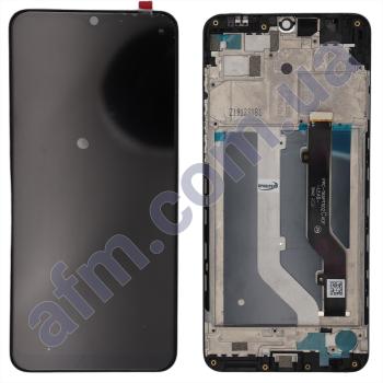 Дисплей ZTE Blade 20 Smart (V1050) чорний + рамка
