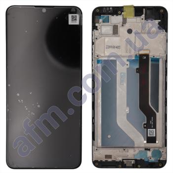 Дисплей ZTE Blade 20 Smart (V2050)/ 10 Prime чорний + рамка