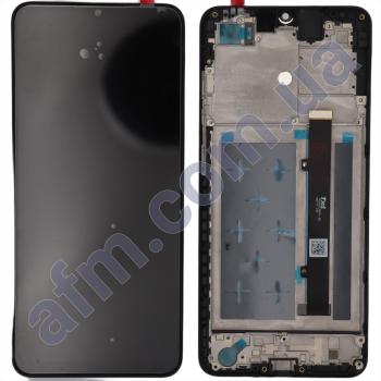 Дисплей ZTE Blade A52/ A72 5G чорний + рамка!