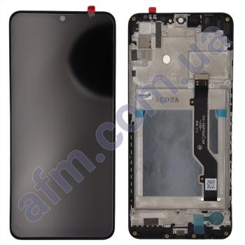 Дисплей ZTE Blade A7s 2020 (FPC-T65PTS02CVOF) чорний + рамка