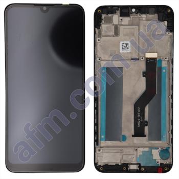 Дисплей ZTE Blade V10 Vita чорний + рамка