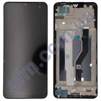 Дисплей ZTE Blade V40 Vita чорний + рамка