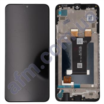 Дисплей ZTE Nubia Neo 5G/ V50 Design 5G чорний + рамка