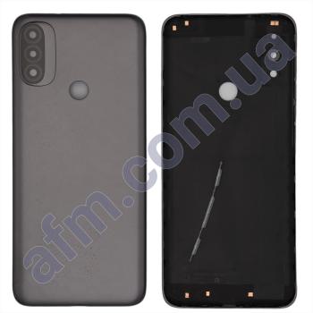 Задня кришка Motorola XT2155 Moto E20 сіра + Скло камери