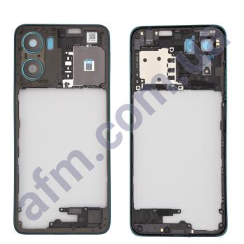 Середня частина (рамка корпуса) Motorola XT2523-3 Moto G05 зелена