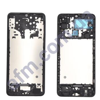Рамка кріплення дисплея Samsung A125 Galaxy A12/ A127/ M127 чорна