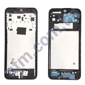 Рамка кріплення дисплея Samsung A146 Galaxy A14 5G чорна