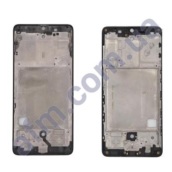 Рамка кріплення дисплея Samsung A415 Galaxy A41 чорна!