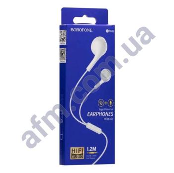 Навушники Borofone BM40 білі