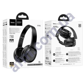Навушники беспроводные Hoco W46 чорні