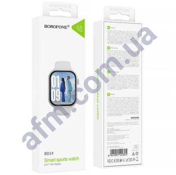 Смарт-часы Borofone BD14 функция звонка серые