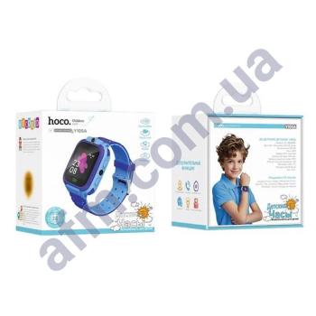 Смарт-часы Hoco Y105A + функция видеозвонка синие