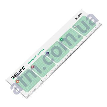 Магнітний мат Relife RL-091 для розкладки гвинтів при розбиранні портативною техніки 15см * 4см