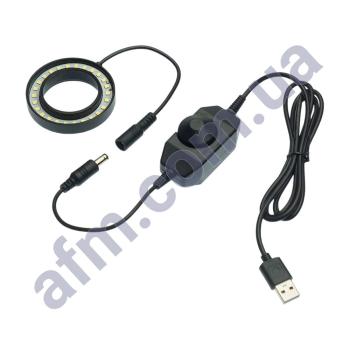 Кольцевая подсветка для микроскопов Aida LED-26 с регулеровкой серии XTX USB 5V
