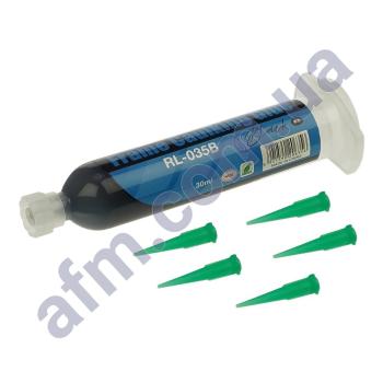 Клей полиуретановый Relife RL-035B 30мл, в шприце,  чёрный,  быстросохнущий