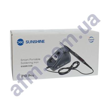 Паяльна станція прецизионная Sunshine 210 Pro (Type-C ручка з регулюванням t,  паяльник JBC210)