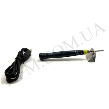 Паяльник ZD-20U USB портативний з підставкою (питание від USB 5V/ 9W/ t 500 гр З)