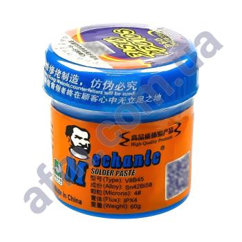 Паста BGA легкоплавкая Mechanic V8B45 (60г,  138 гр.З)