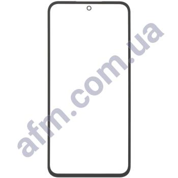 Скло екрану Samsung A556 Galaxy A55 чорне + OCA плівка!