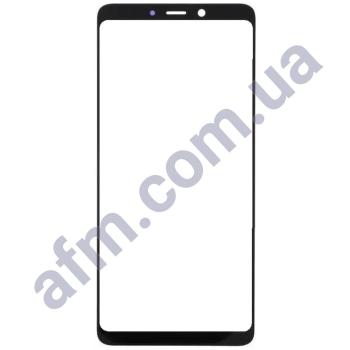 Скло екрану Samsung A920 Galaxy A9 2018 чорне + OCA плівка!